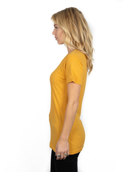 Women's T-Shirt Mustard